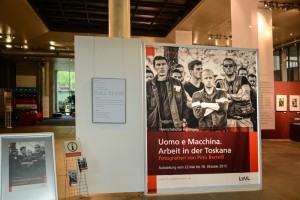 Mostra Uomo e Macchina. Il lavoro in Toscana organizzata da Robert Laube