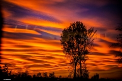 Tramonto a Milano