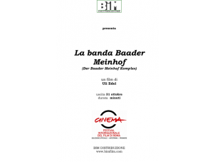 La banda Baader Meinhof