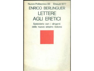Il celebre falso: Lettere agli eretici