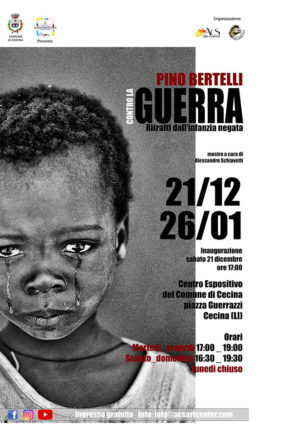 Contro la guerra. Ritratti dall’infanzia negata: mostra fotografica di Pino Bertelli